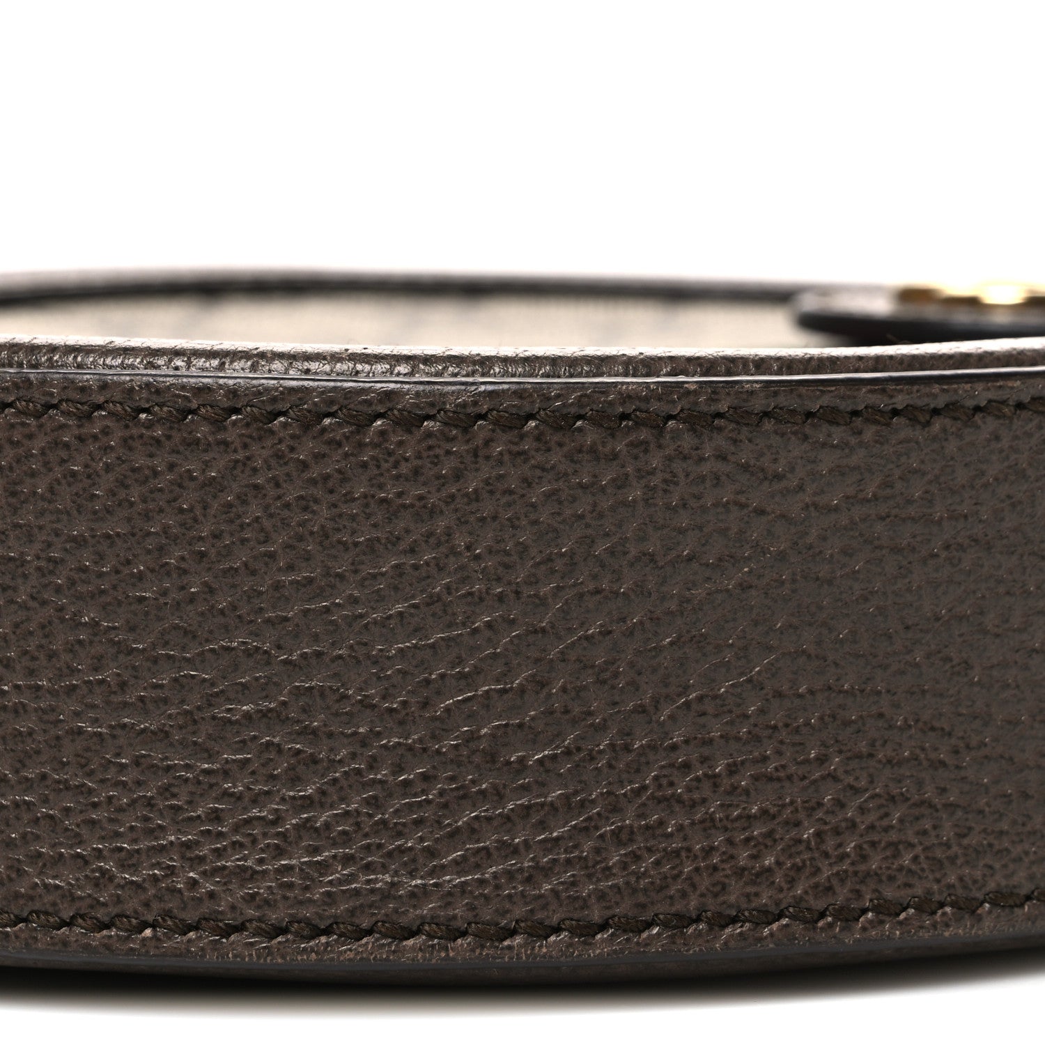 Gucci GG Supreme Monogram Web Mini Ophidia Round Shoulder Bag Brown 10 of 10
