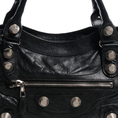 Balenciaga Agneau Giant 21 Silver Hardware City Black 8 of 9