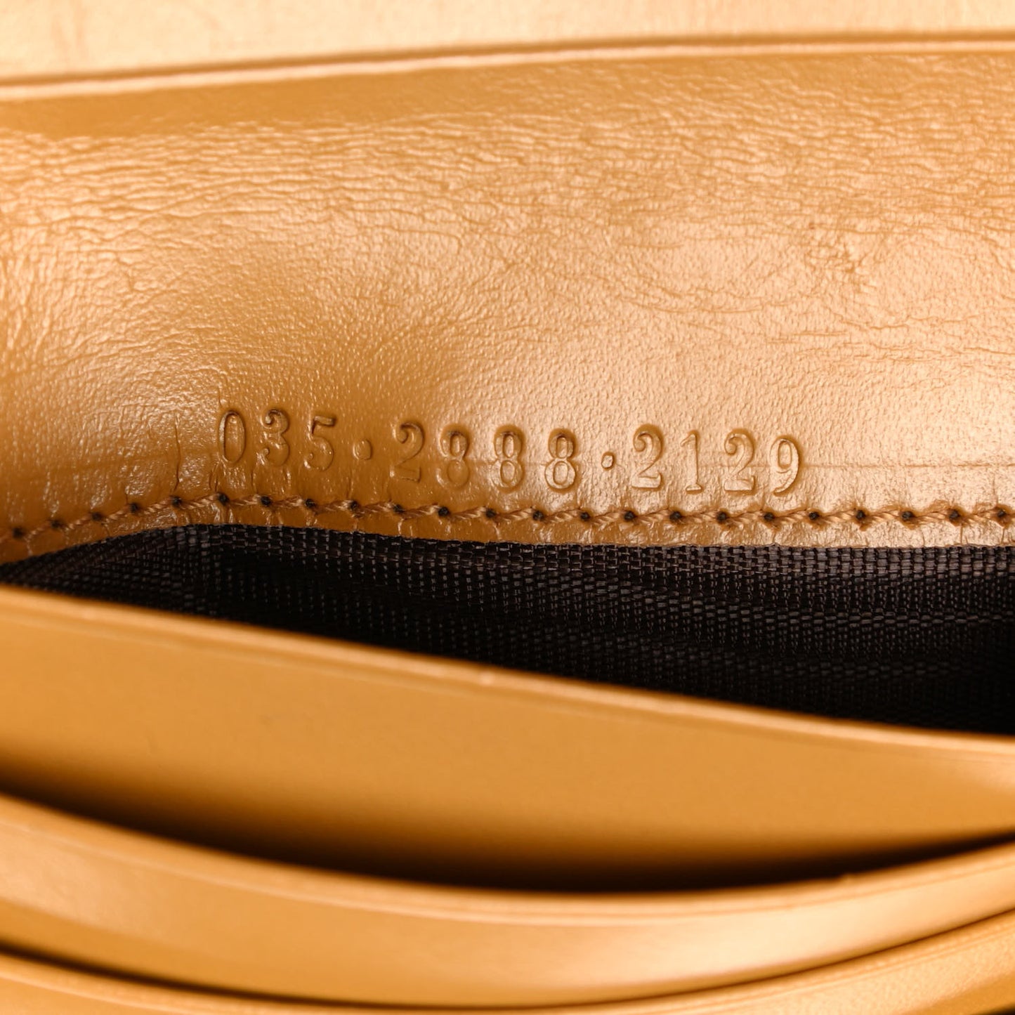 Monogram Compact Wallet Tan