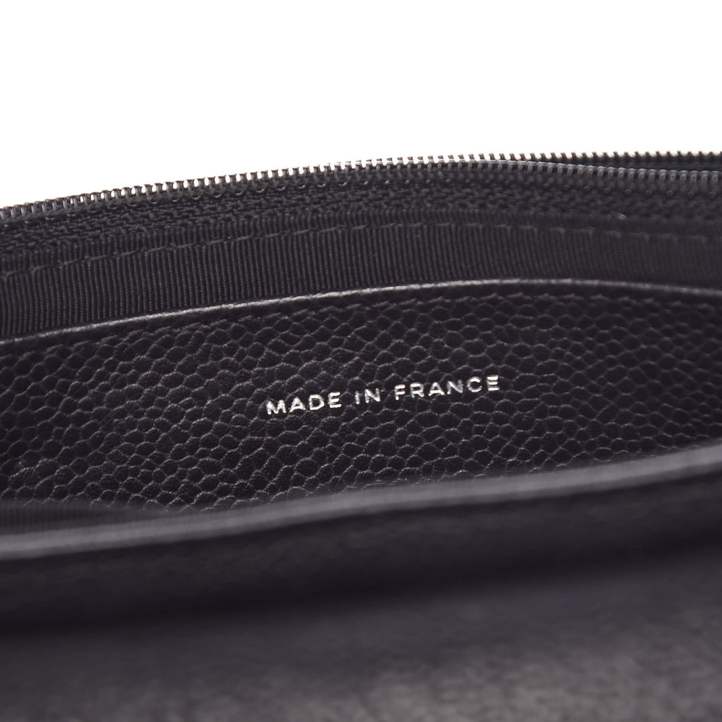 Caviar Half Moon Wallet On Chain WOC Black