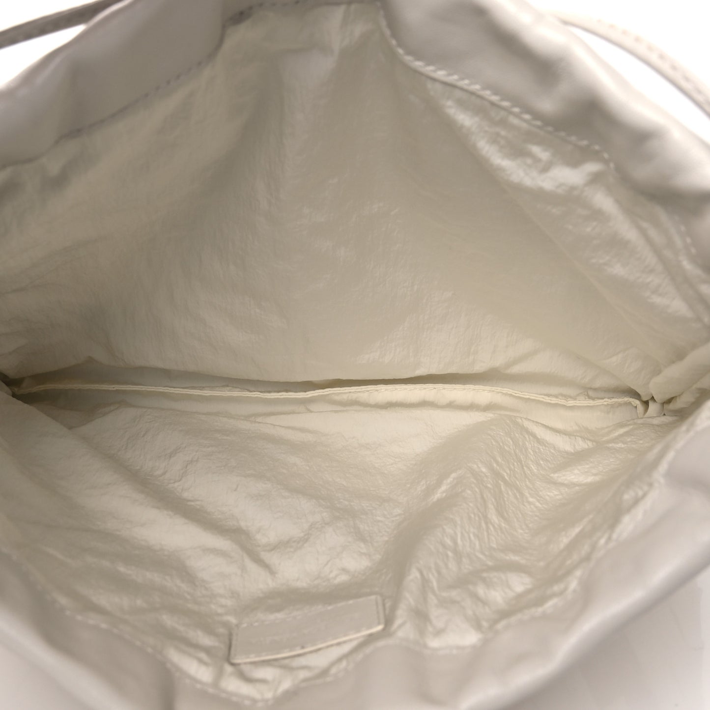 Nappa Intrecciato Heart Medium Dustbag White Dark Red