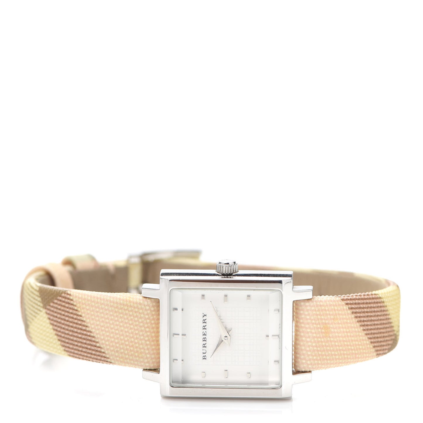 Stainless Steel Calfskin 28mm Nova Check Quartz Watch BU2004