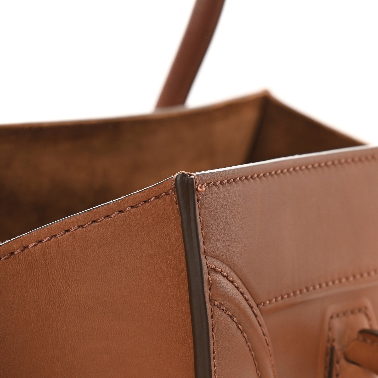 Natural Calfskin Medium Phantom Luggage Brick