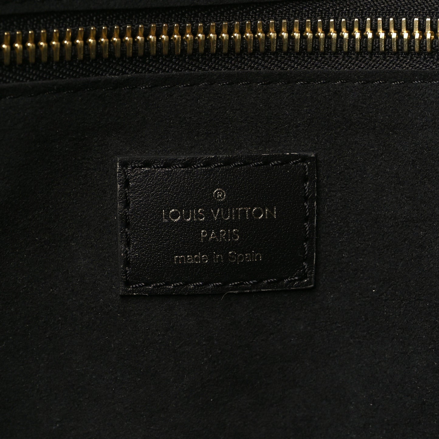 Empreinte Monogram Giant Broderies Neverfull MM Black
