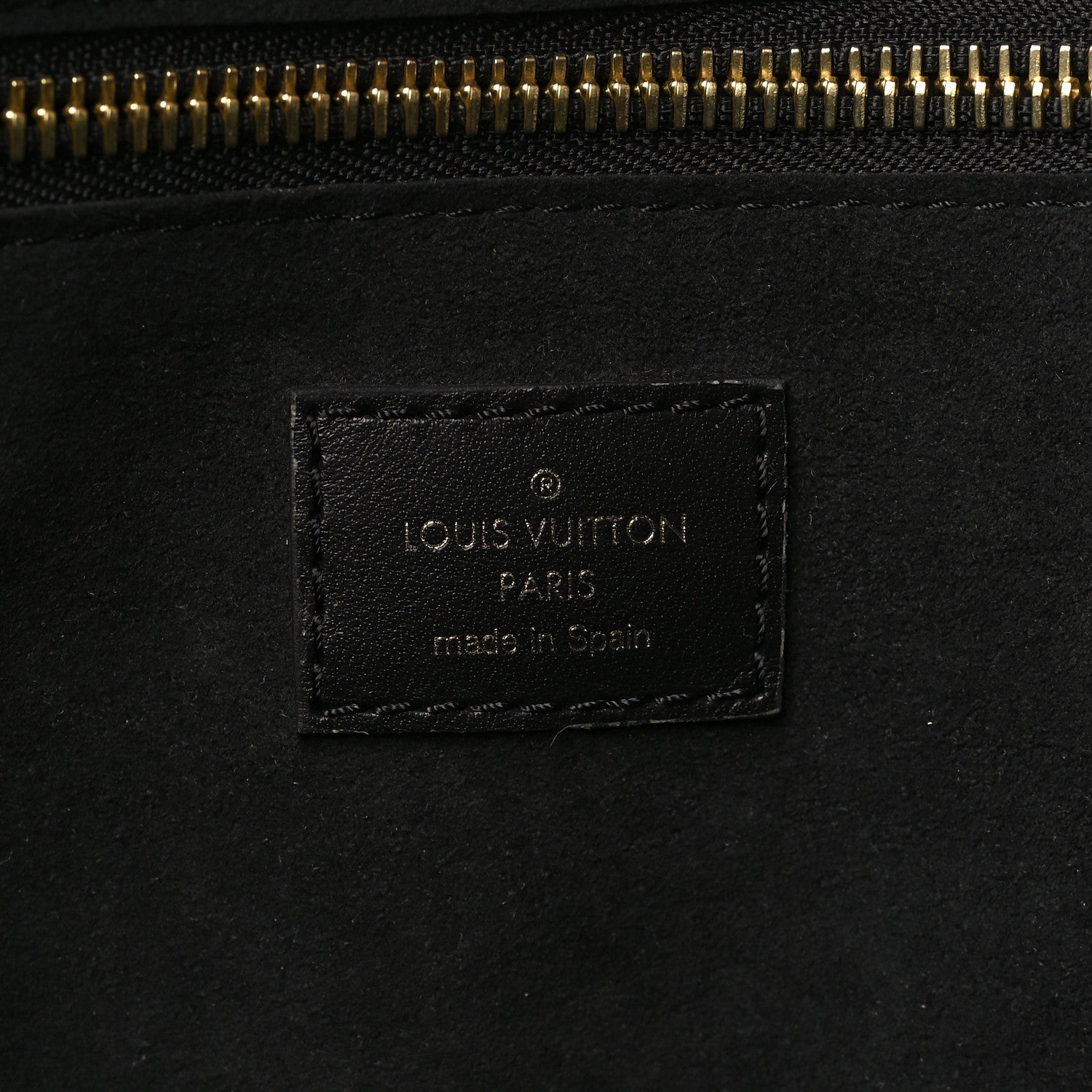 Louis Vuitton Empreinte Monogram Giant Broderies Neverfull MM Black 7 of 9