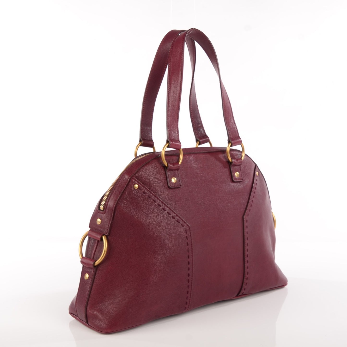 Calfskin Large Muse Cherry
