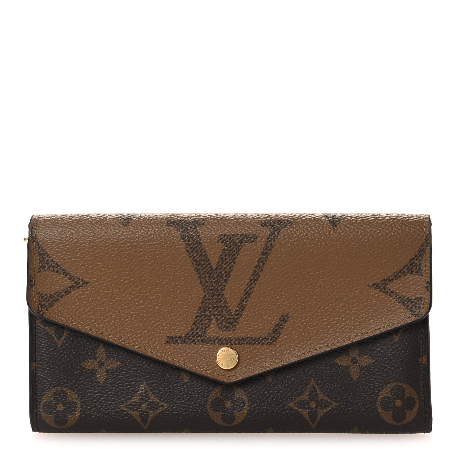 Louis Vuitton Reverse Monogram Giant Sarah Wallet 1 of 11