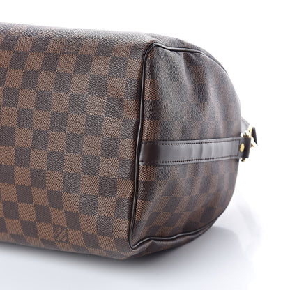 Louis Vuitton Damier Ebene Speedy Bandouliere 30 10 of 10