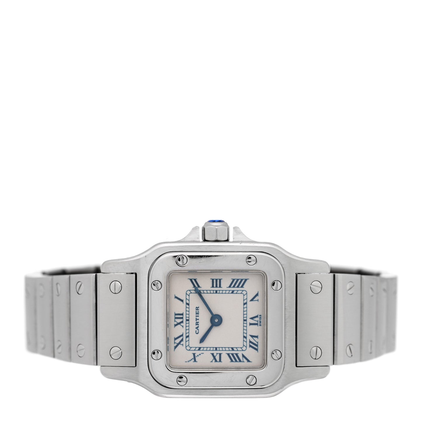 Stainless Steel 24mm Santos de Cartier Galbee Quartz Watch