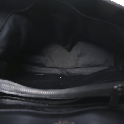 Saint Laurent Calfskin Y Quilted Monogram Monochrome Medium Loulou Chain Satchel Black 5 of 10