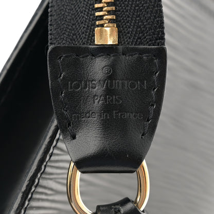 Louis Vuitton Epi Pochette Accessories 24 Black 6 of 10