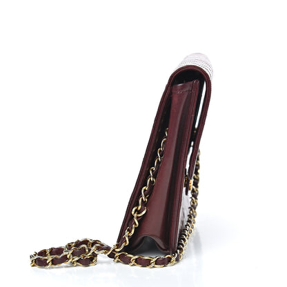 Chanel Lambskin Quilted Small Single Flap Bordeaux 13 of 13