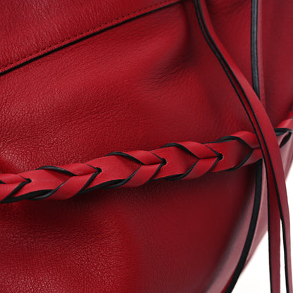 Loewe Calfskin Fortune Hobo Red 11 of 12