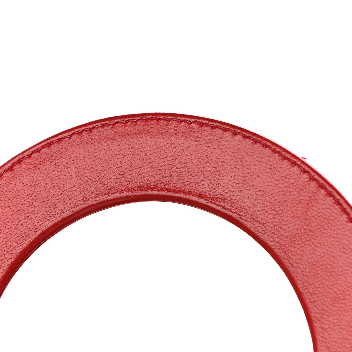 Lambskin Cannage Small Lucky Badges My Lady Dior Red