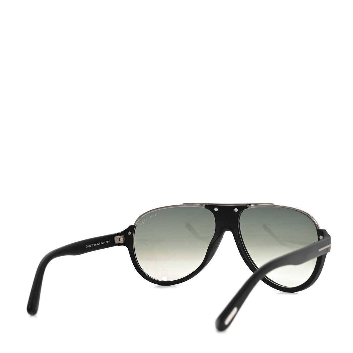 Tom Ford Acetate Dimitry Sunglasses TF334 Black 4 of 7