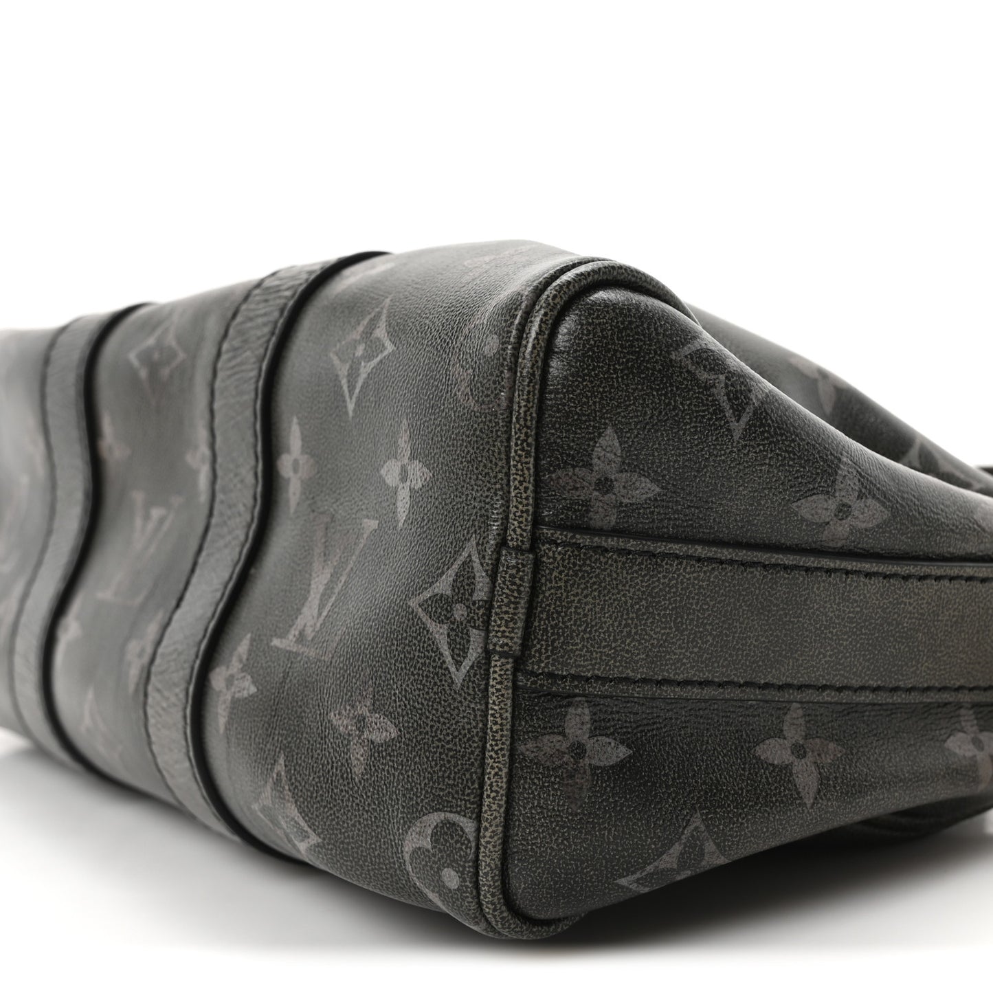Brushed Monogram Eclipse Keepall Bandouliere 25