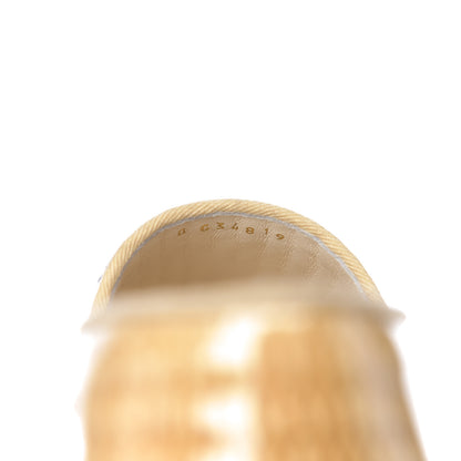 Chanel PVC Straw CC Espadrilles 42 Beige 7 of 11