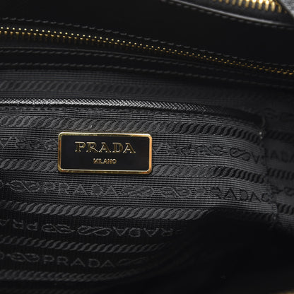 Prada Saffiano Medium Galleria Double Zip Tote Black 6 of 9