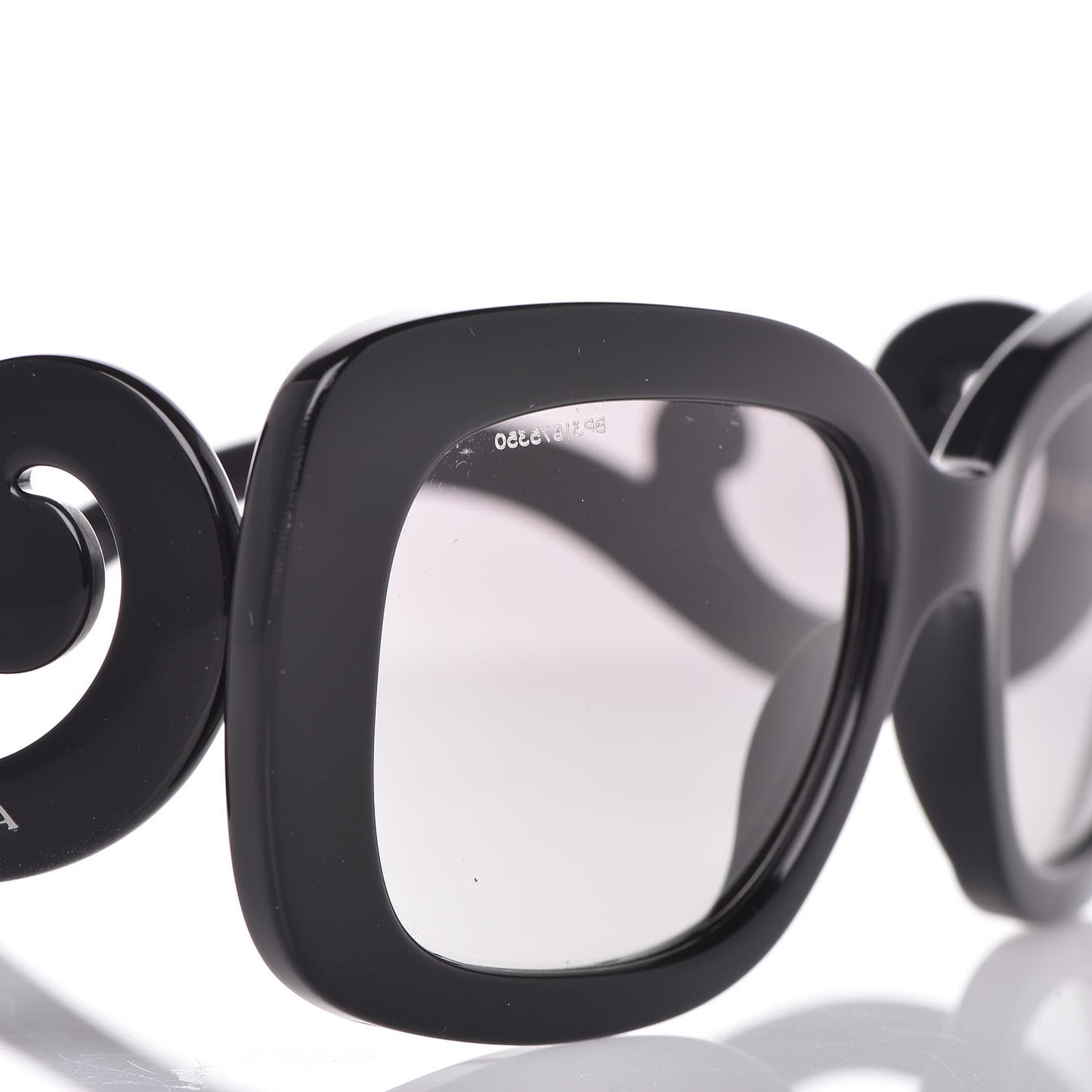 Acetate Baroque Sunglasses SPR 27O Black