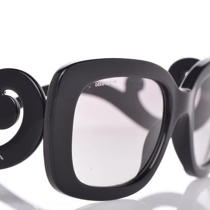 Prada Acetate Baroque Sunglasses SPR 27O Black 7 of 7