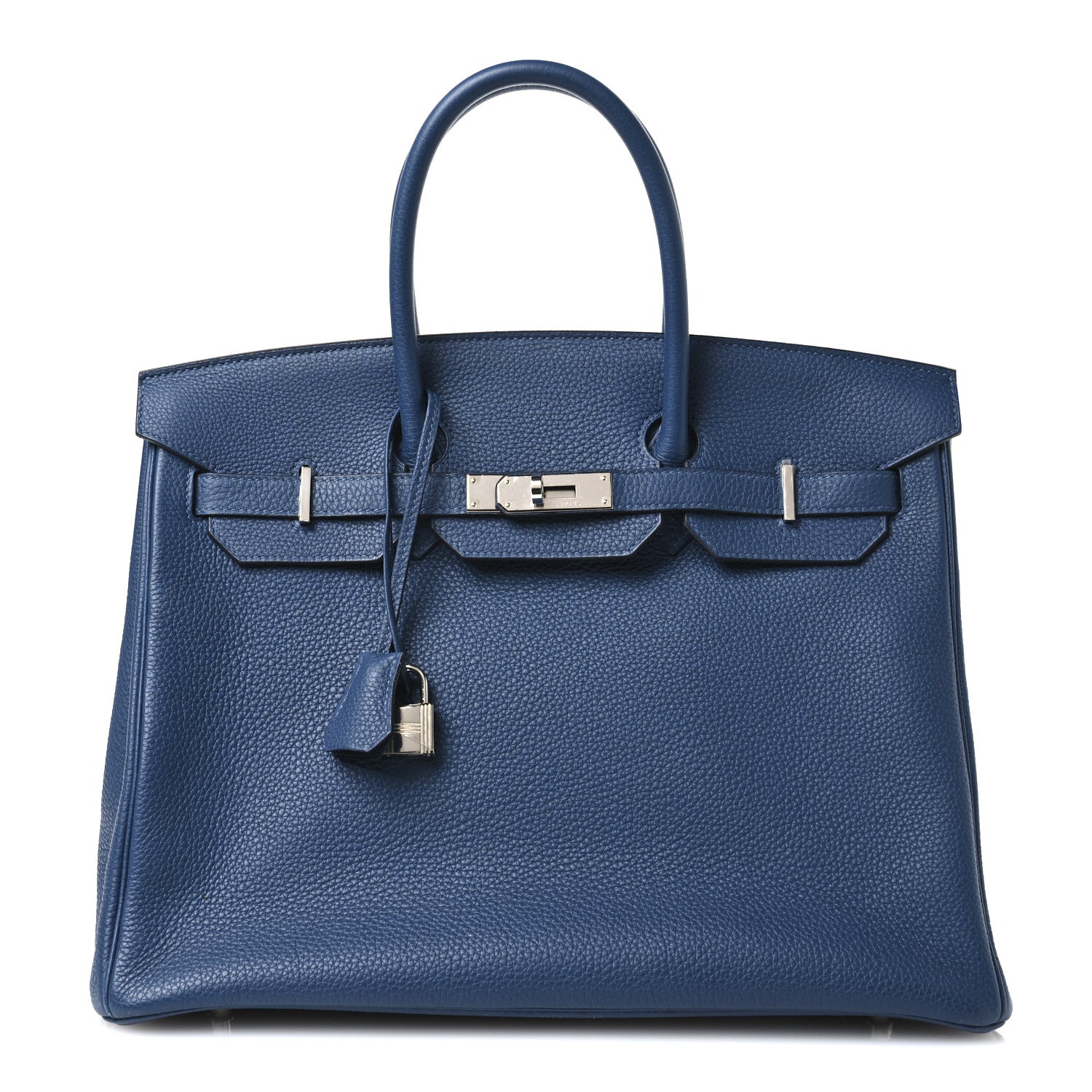 Hermes Togo Birkin 35 Deep Bleu 1 of 11