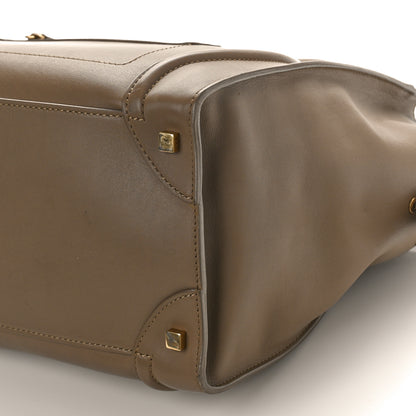 Celine Smooth Calfskin Mini Luggage Camel 8 of 14