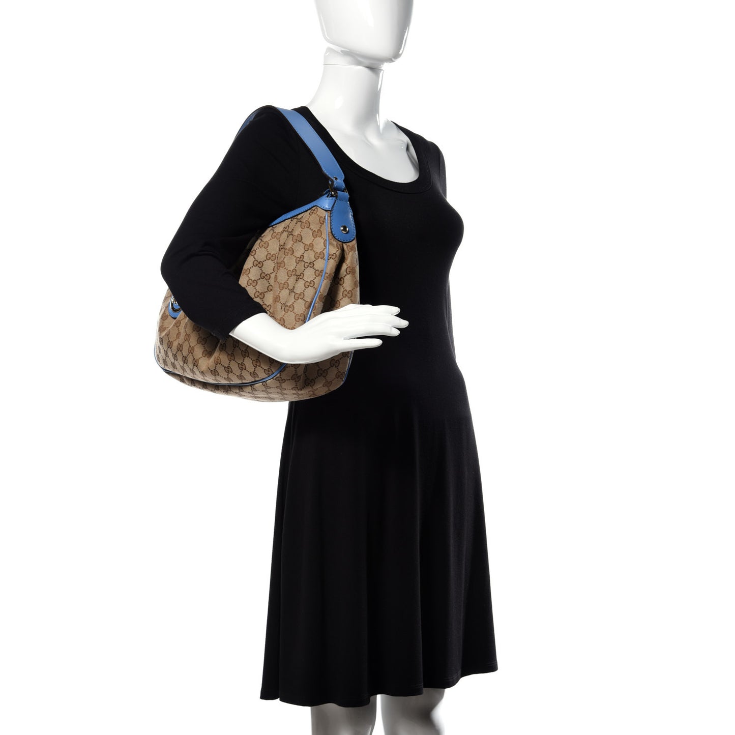 Monogram Medium Sukey Hobo Blue
