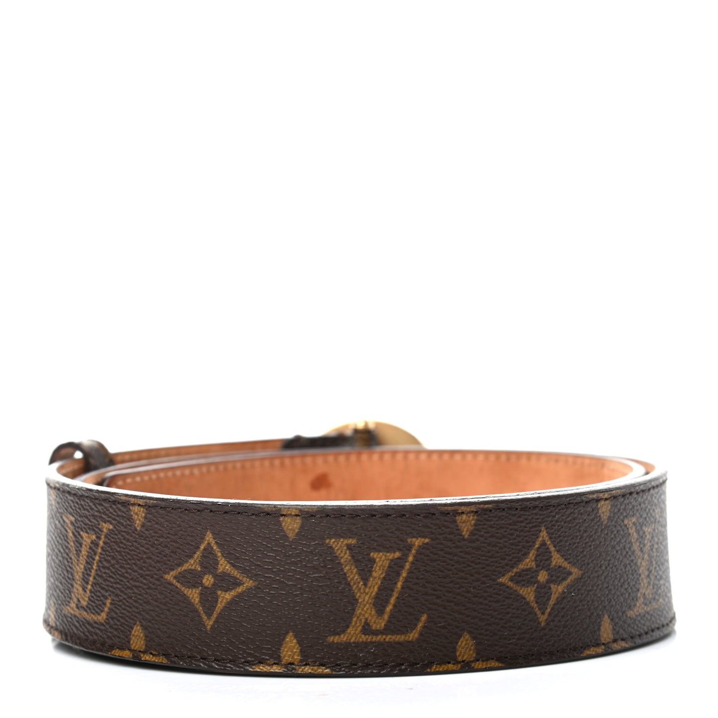 Monogram Trunks and Bags Belt 90 36