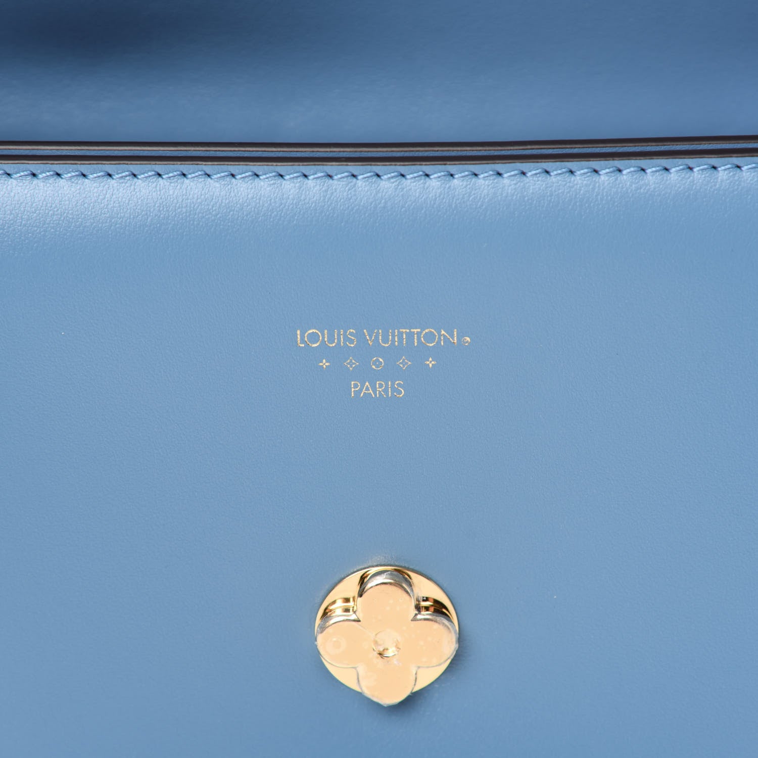 Louis Vuitton Smooth Calfskin LV Pont 9 Bleu Orage 8 of 11