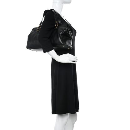 Gucci Calfskin Blondie Satchel Black 2 of 12