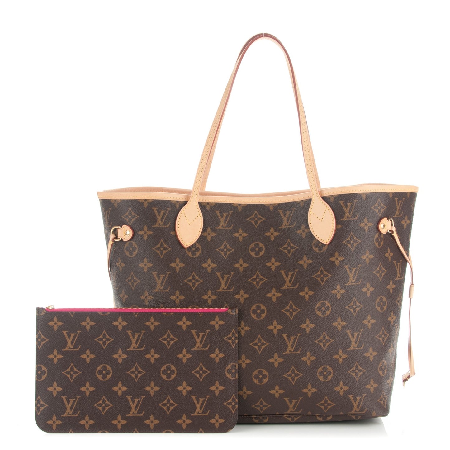 Monogram Neo Neverfull MM Pivoine