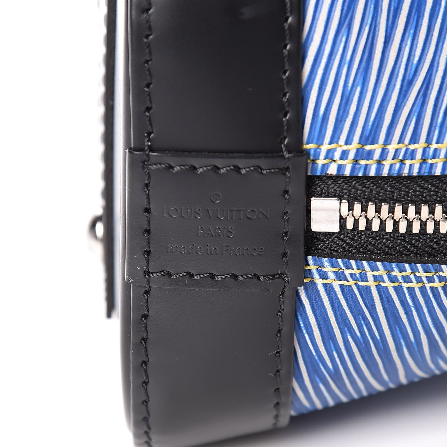 Louis Vuitton Epi Alma BB Denim Light 6 of 11