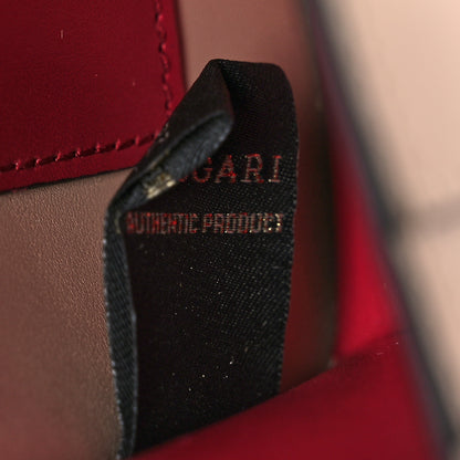 Bulgari Calfskin Mini Serpenti Forever Flap Clutch Light Pink 7 of 12