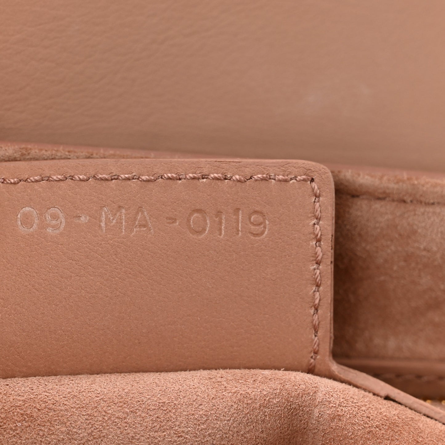 Ultra Matte Calfskin Saddle Bag Blush