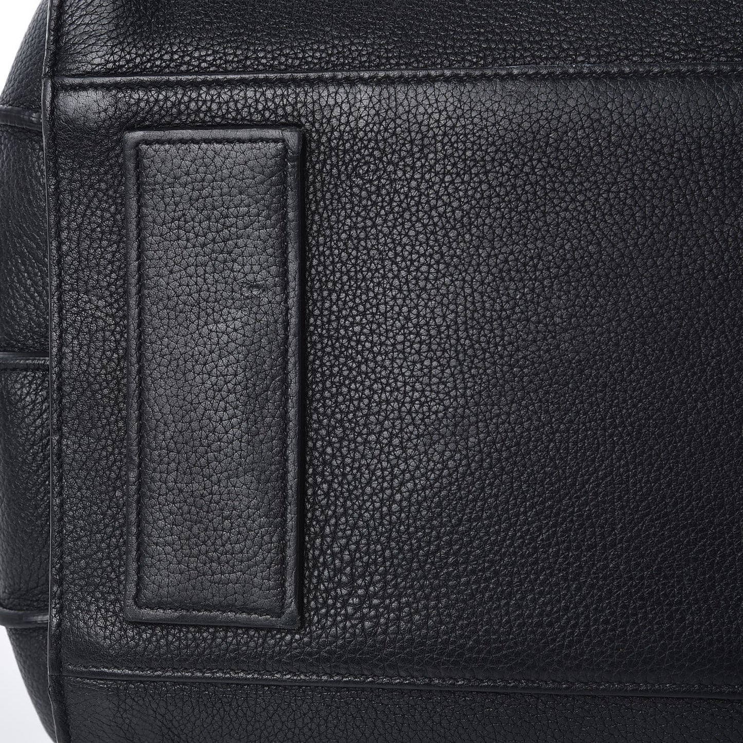 Grained Calfskin Medium Souple Sac De Jour Black
