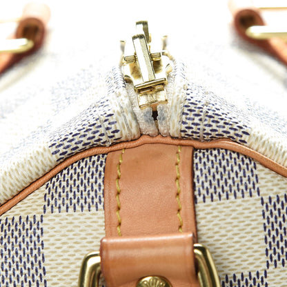 Louis Vuitton Damier Azur Speedy Bandouliere 30 18 of 18