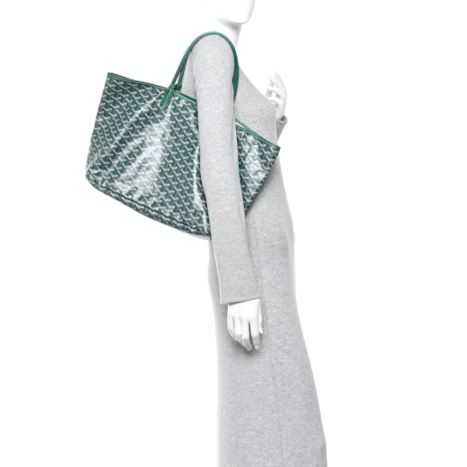 Goyard Goyardine Saint Louis PM Green 2 of 11
