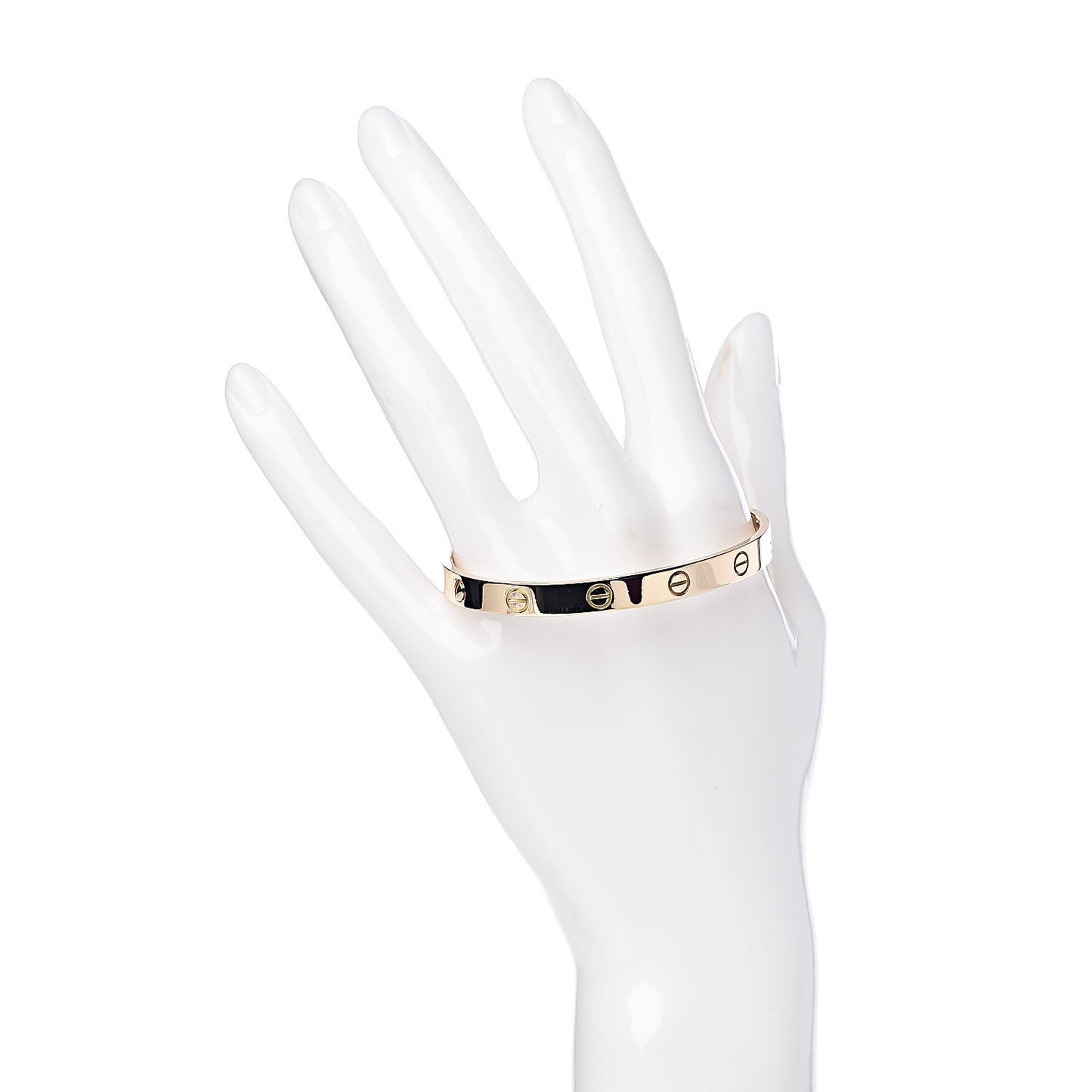 18K Yellow Gold LOVE Bracelet 17