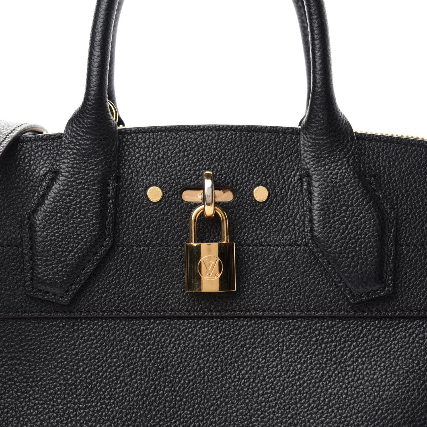 Louis Vuitton Taurillon City Steamer PM Black 10 of 10