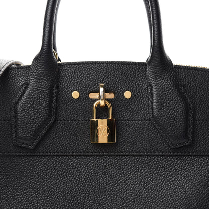 Louis Vuitton Taurillon City Steamer PM Black 10 of 10