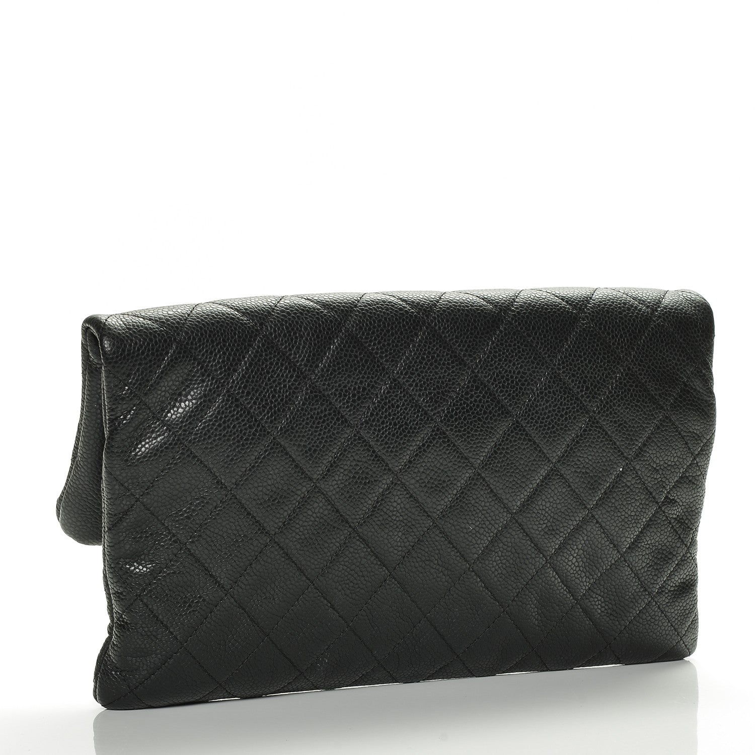 Chanel Caviar Quilted CC Beauty Clutch Black 3 of 7