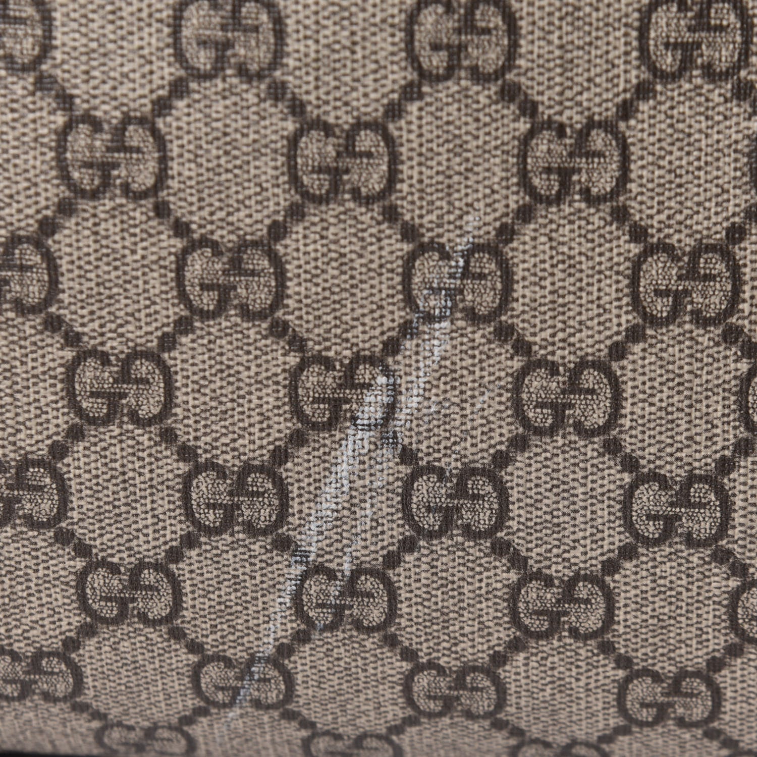 Gucci GG Supreme Monogram Textured Dollar Calfskin Web Medium Ophidia Carry-On Duffle Bag Beige Ebony New Acero 15 of 16