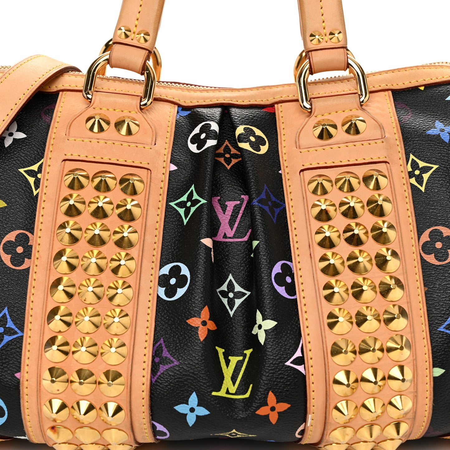 Monogram Multicolor Courtney MM Black