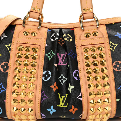 Louis Vuitton Monogram Multicolor Courtney MM Black 7 of 12