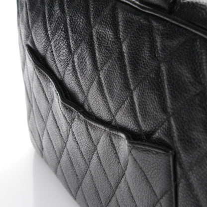 Chanel Caviar Quilted Large Bowler Black 10 of 12