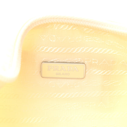 Prada Tessuto Nylon Mini Re-Edition 2000 Bag White 6 of 13
