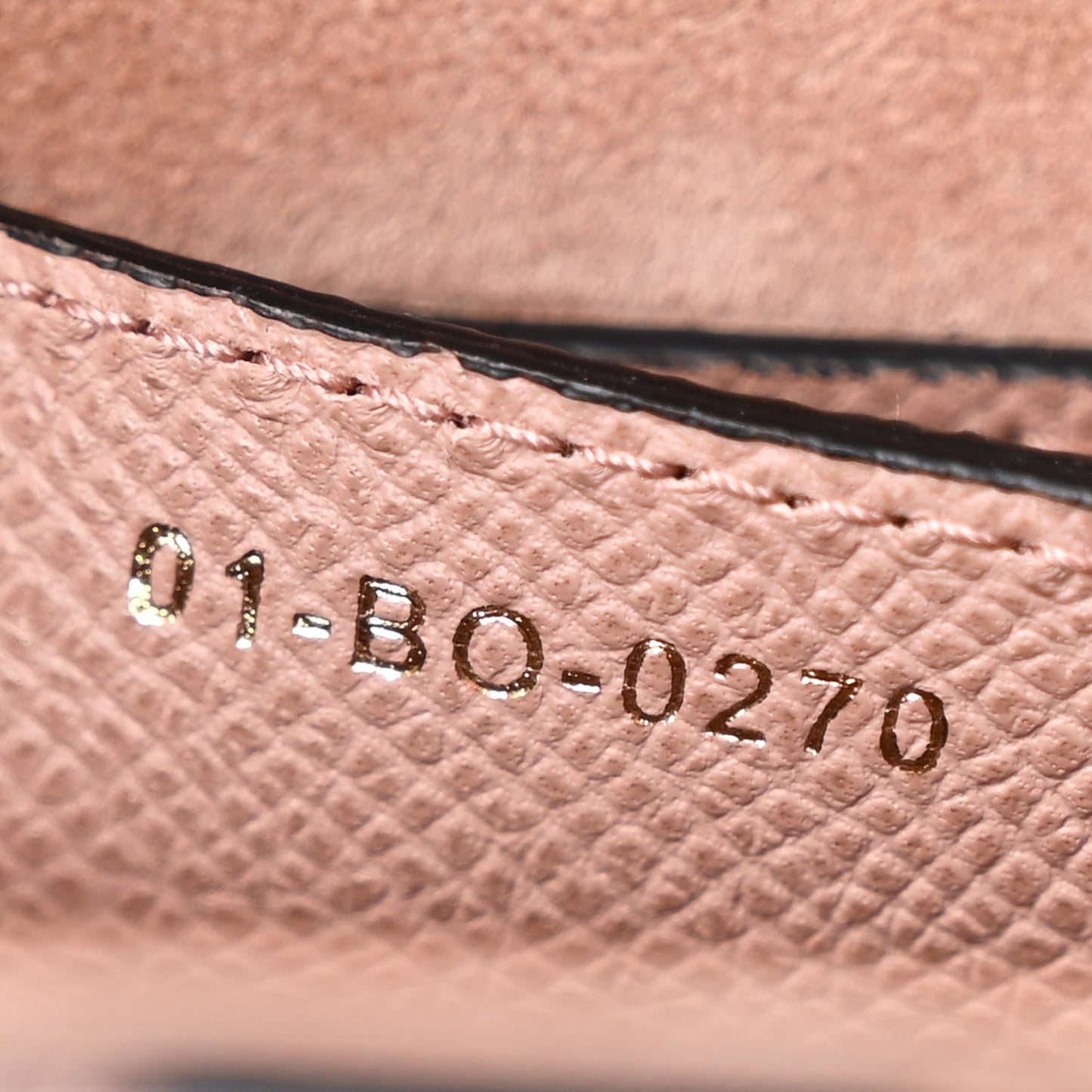 Grained Calfskin Saddle Bag Fard