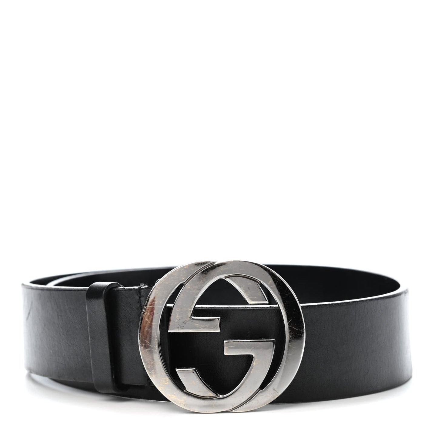 Calfskin Interlocking G Belt 75 30 Black