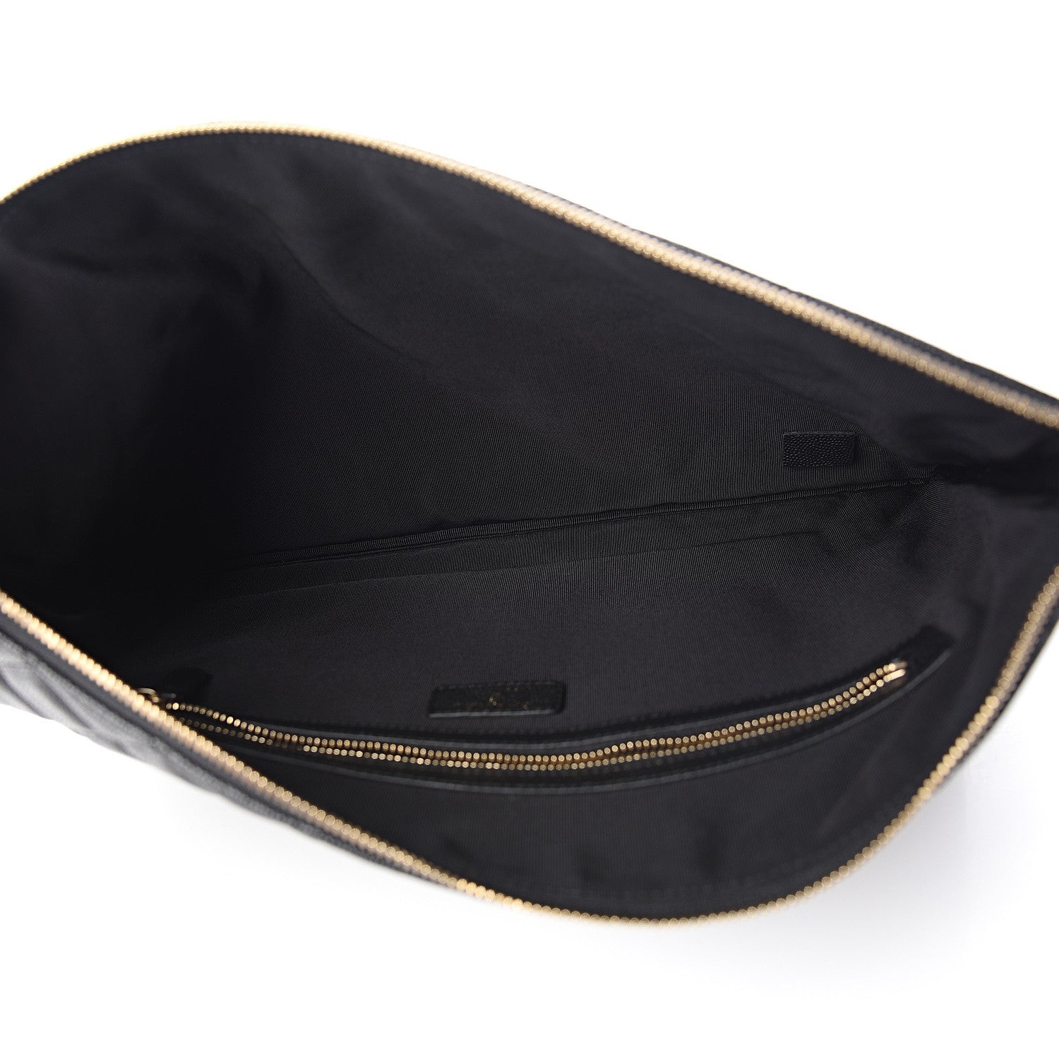 Chanel Caviar Quilted Large Cosmetic Case Black 4 of 7