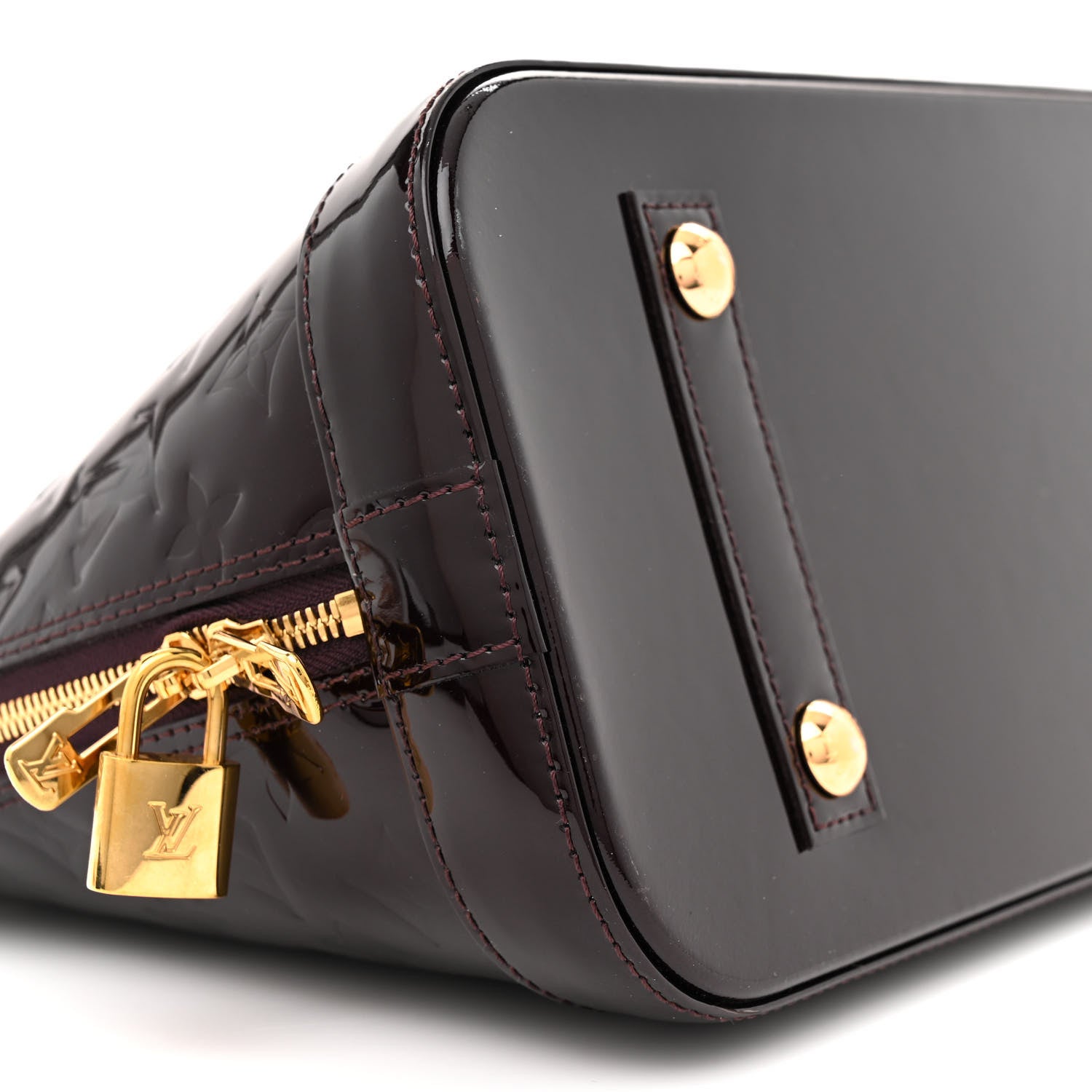 Louis Vuitton Vernis Alma PM Amarante 9 of 11
